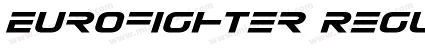 Eurofighter Regular字体转换